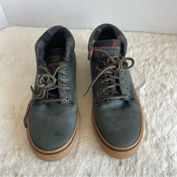 The Hundreds High Top Men's Blue and Brown Casual Sneakers Size 9.5 - Picture 3 of 13